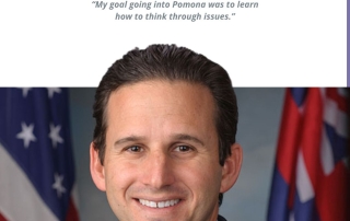 brian schatz photo in front of two flags